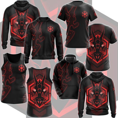 Star Wars The Sith Video Game All Over Printed T-shirt Tank Top Zip Hoodie Pullover Hoodie Hawaiian Shirt Beach Shorts Joggers