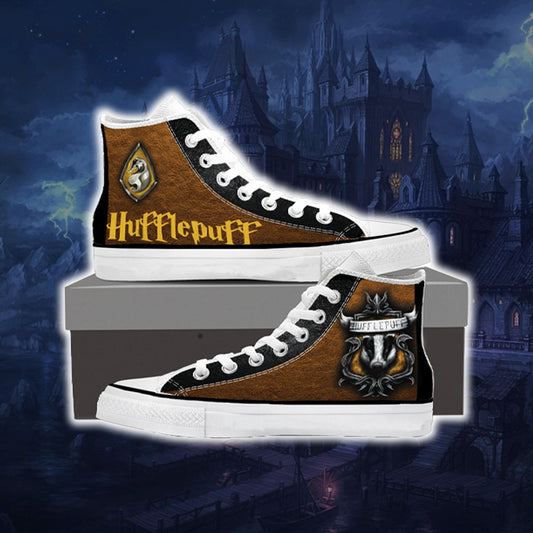 Harry Potter - Hufflepuff House New High Top Shoes SIZE 29