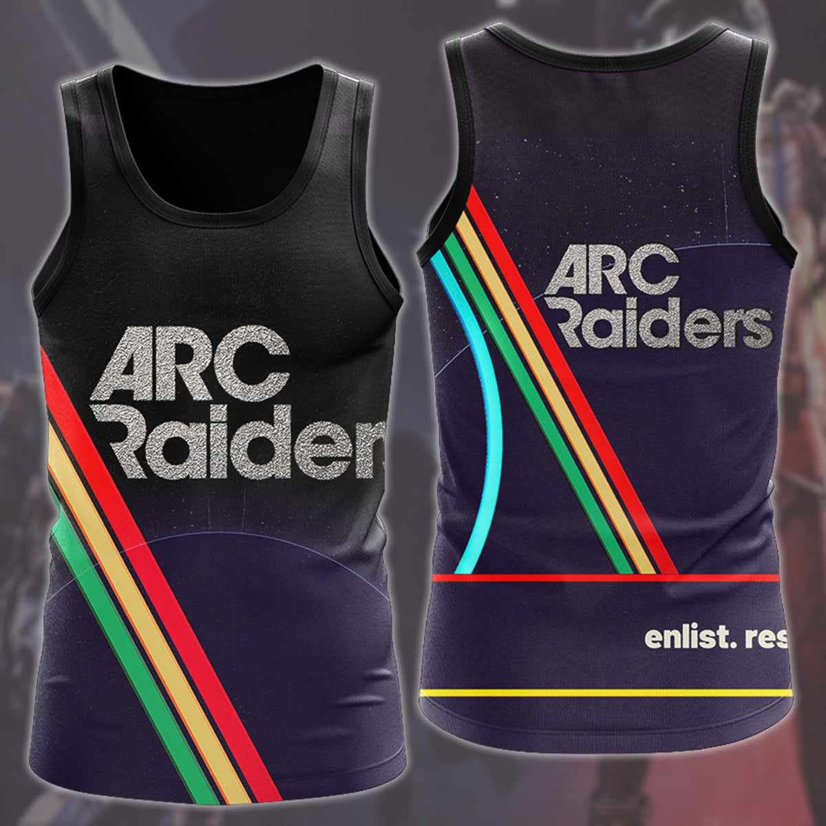 Arc Raiders Video Game All Over Printed T-shirt Tank Top Zip Hoodie Pullover Hoodie Hawaiian Shirt Beach Shorts Joggers Tank Top