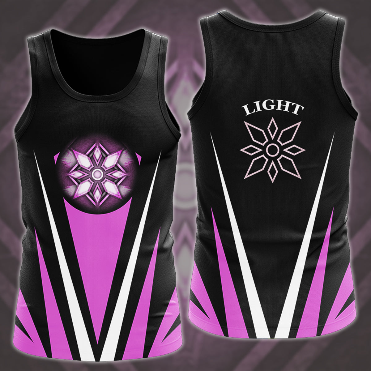 Digimon Crest Of Light Video Game All Over Printed T-shirt Tank Top Zip Hoodie Pullover Hoodie Hawaiian Shirt Beach Shorts Joggers Tank Top S