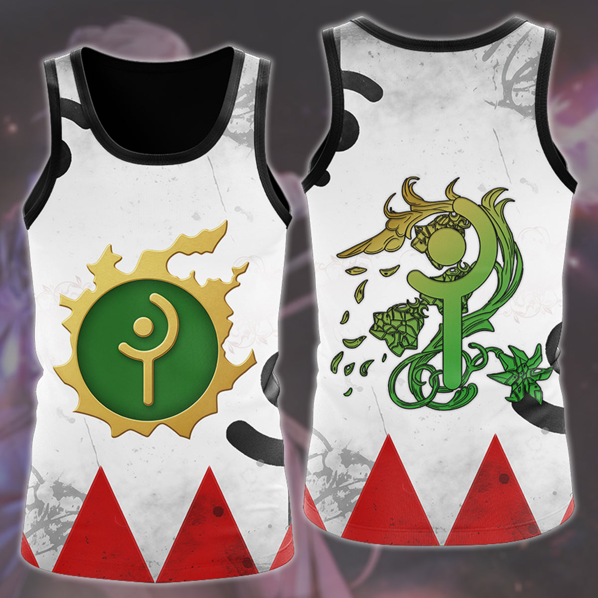 Final Fantasy White Mage Video Game All Over Printed T-shirt Tank Top Zip Hoodie Pullover Hoodie Hawaiian Shirt Beach Shorts Joggers Tank Top S