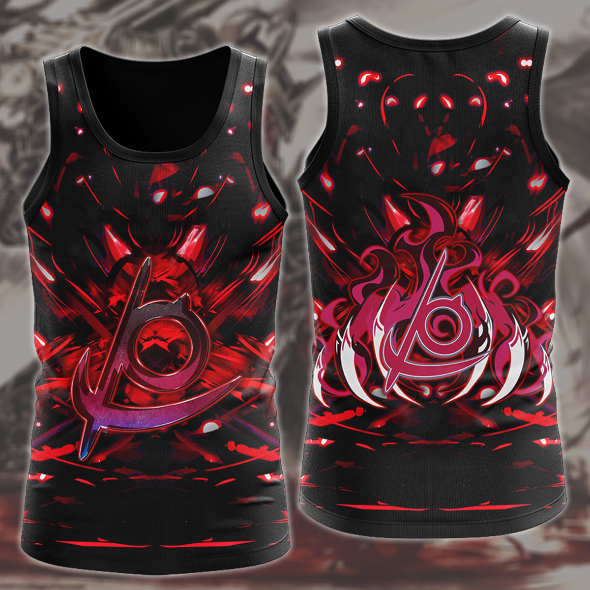 Final Fantasy Reaper Video Game All Over Printed T-shirt Tank Top Zip Hoodie Pullover Hoodie Hawaiian Shirt Beach Shorts Joggers Tank Top S