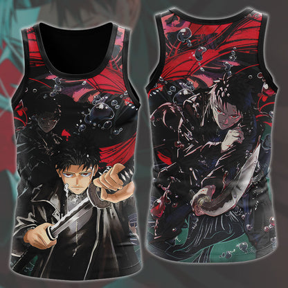 Kagurabachi Manga Anime All Over Printed T-shirt Tank Top Zip Hoodie Pullover Hoodie Hawaiian Shirt Beach Shorts Joggers Tank Top
