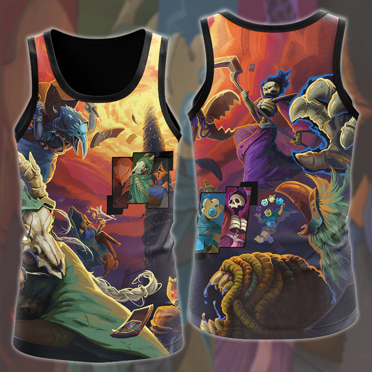 Slay the Spire 2 Video Game All Over Printed T-shirt Tank Top Zip Hoodie Pullover Hoodie Hawaiian Shirt Beach Shorts Joggers Tank Top