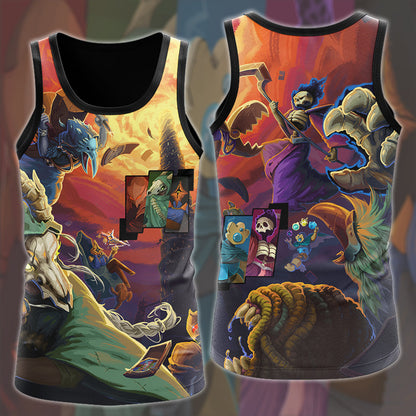 Slay the Spire 2 Video Game All Over Printed T-shirt Tank Top Zip Hoodie Pullover Hoodie Hawaiian Shirt Beach Shorts Joggers Tank Top