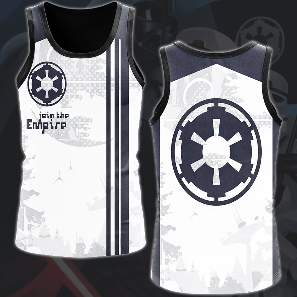 Star Wars Galactic Empire 'Join The Empire' Video Game All Over Printed T-shirt Tank Top Zip Hoodie Pullover Hoodie Hawaiian Shirt Beach Shorts Joggers Tank Top