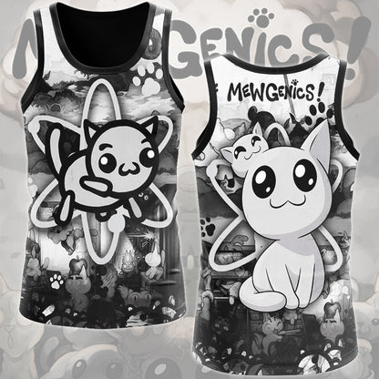 Mewgenics Video Game All Over Printed T-shirt Tank Top Zip Hoodie Pullover Hoodie Hawaiian Shirt Beach Shorts Joggers Tank Top