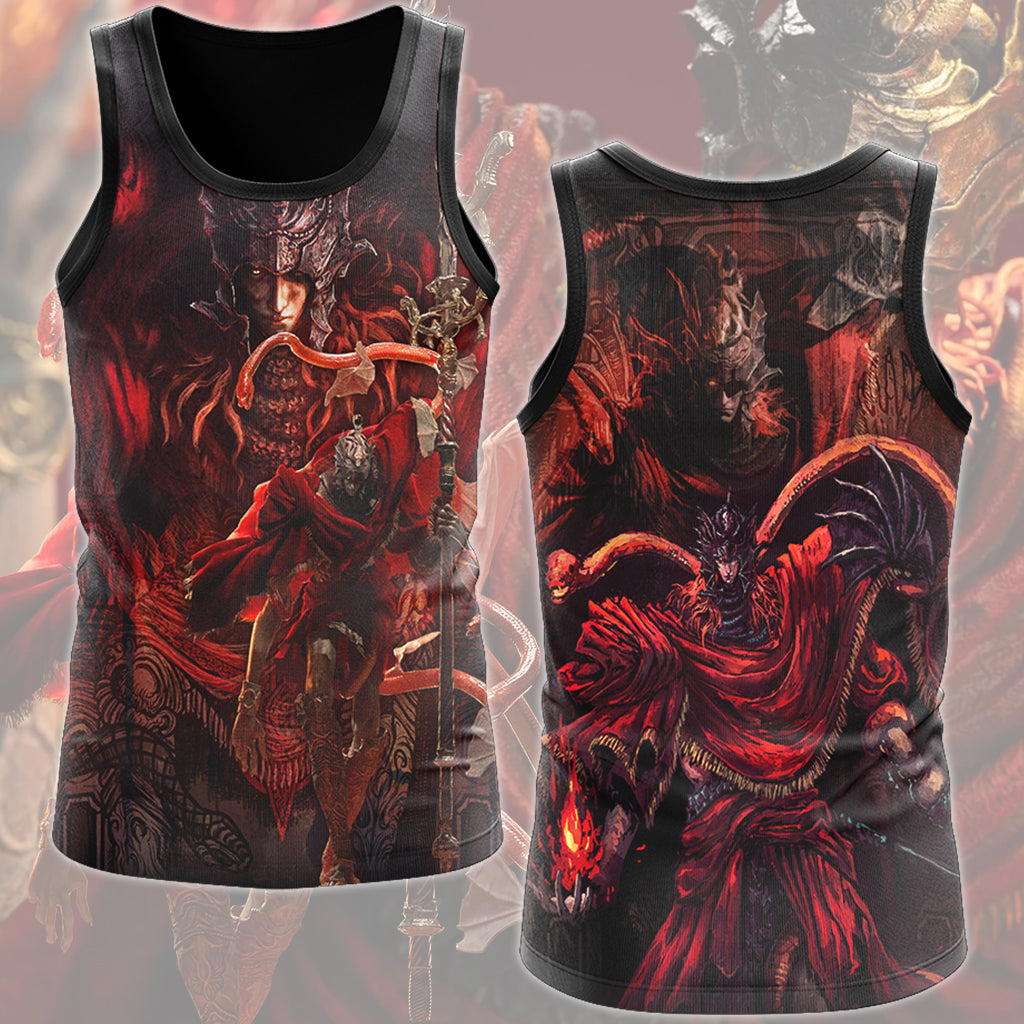 Elden Ring Messmer the Impaler Video Game All Over Printed T-shirt Tank Top Zip Hoodie Pullover Hoodie Hawaiian Shirt Beach Shorts Joggers
