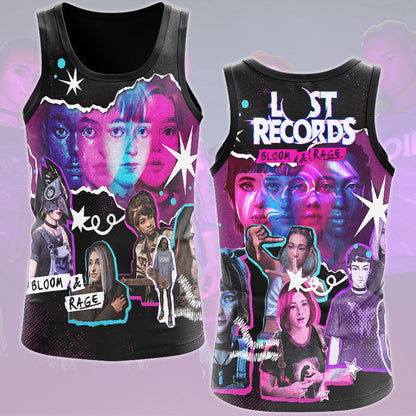 Lost Records: Bloom and Rage Video Game All Over Printed T-shirt Tank Top Zip Hoodie Pullover Hoodie Hawaiian Shirt Beach Shorts Joggers Tank Top