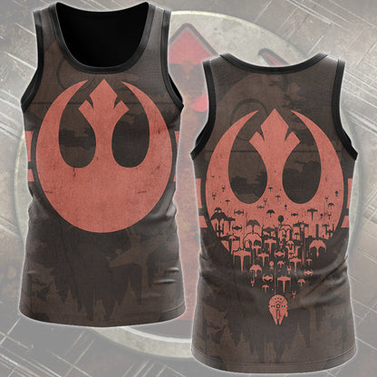 Star Wars Rebel Alliance Video Game All Over Printed T-shirt Tank Top Zip Hoodie Pullover Hoodie Hawaiian Shirt Beach Shorts Joggers Tank Top