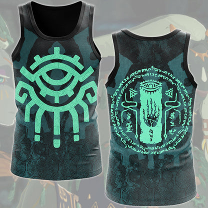 The Legend of Zelda The Zonai Video Game All Over Printed T-shirt Tank Top Zip Hoodie Pullover Hoodie Hawaiian Shirt Beach Shorts Joggers Tank Top