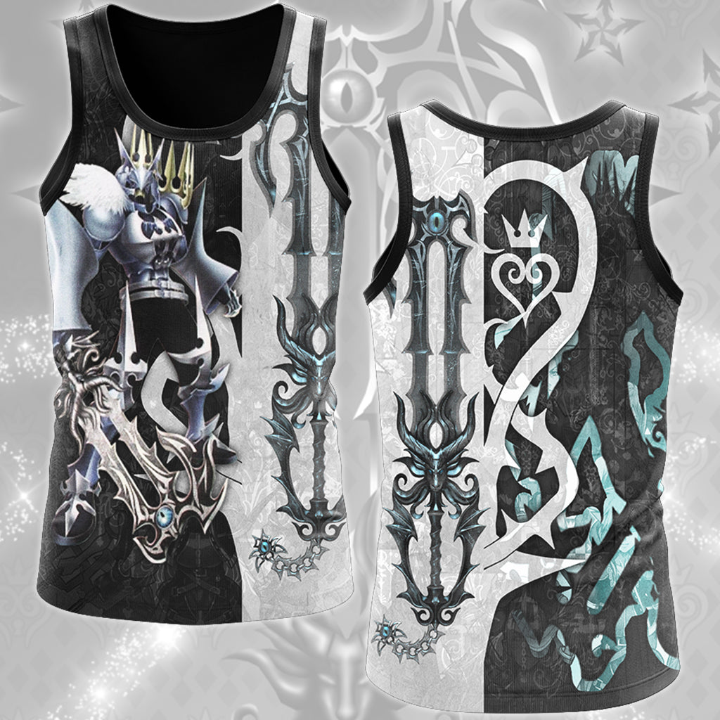 Kingdom Hearts The Gazing Eye (The Master's Eye) Keyblade Video Game All Over Printed T-shirt Tank Top Zip Hoodie Pullover Hoodie Hawaiian Shirt Beach Shorts Joggers