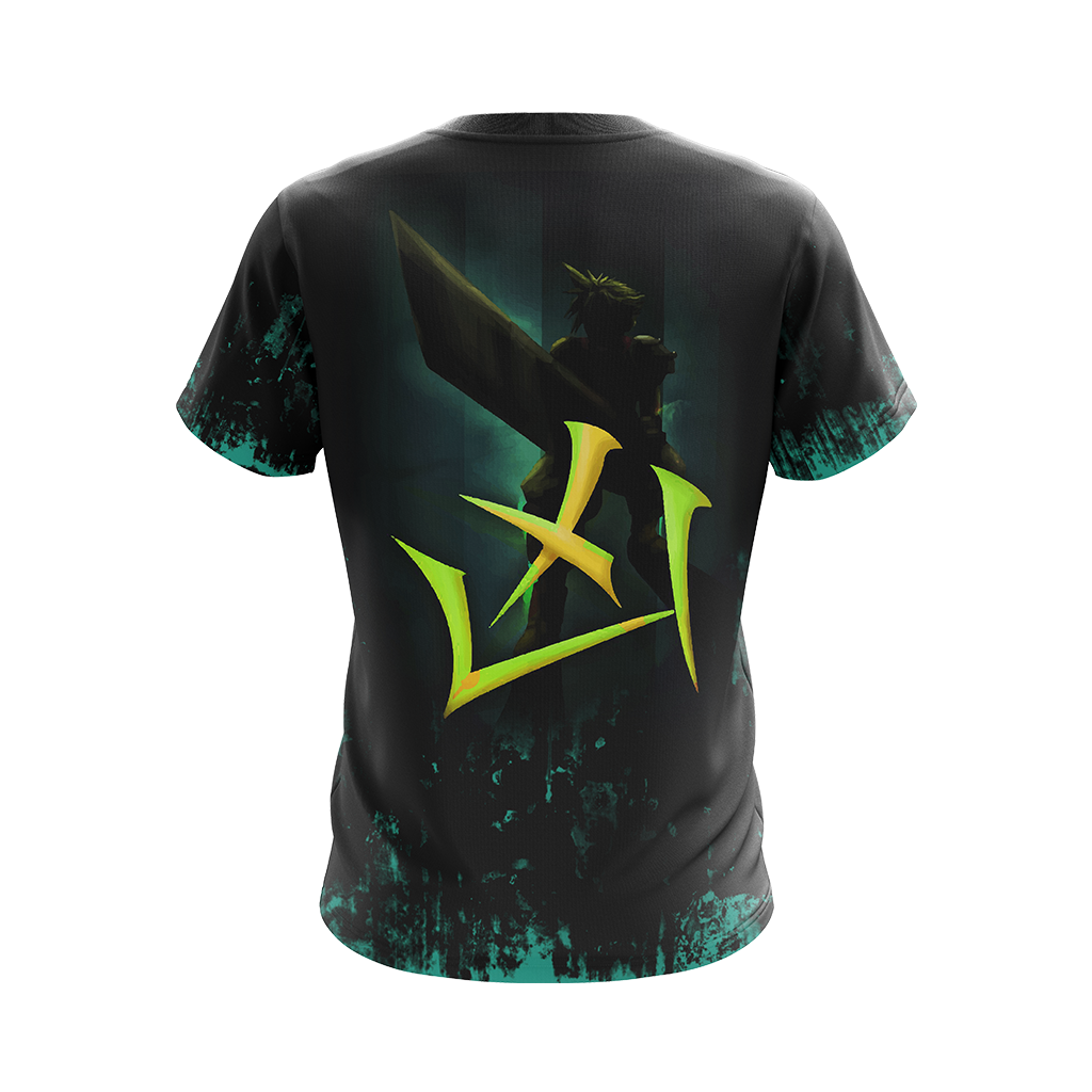 Final fantasy VII Ex-Soldier Unisex 3D T-shirt   