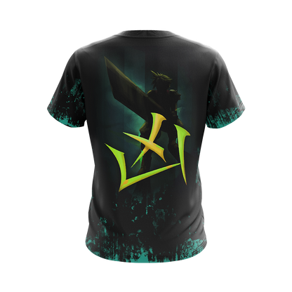 Final fantasy VII Ex-Soldier Unisex 3D T-shirt   