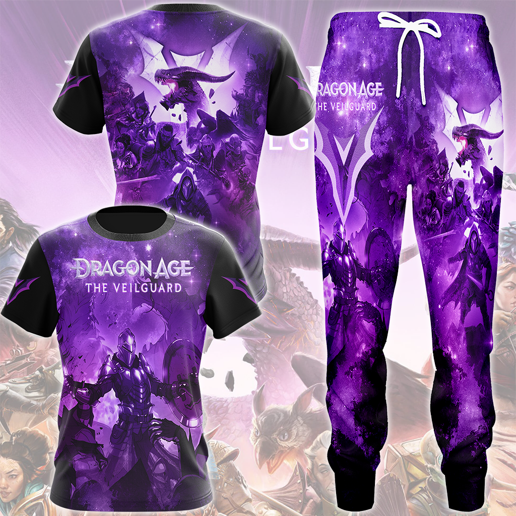 Dragon Age: The Veilguard Video Game All Over Printed T-shirt Tank Top Zip Hoodie Pullover Hoodie Hawaiian Shirt Beach Shorts Joggers   