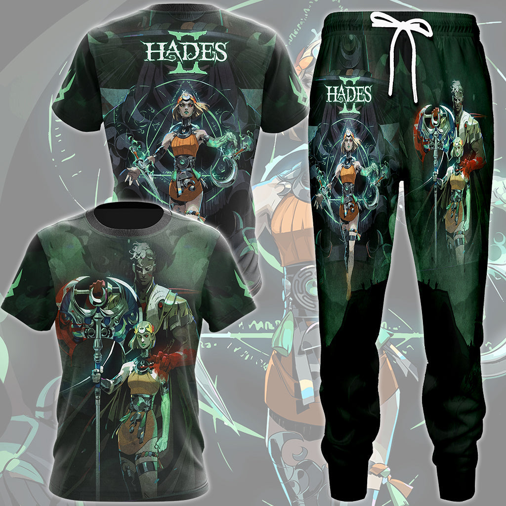 Hades II Video Game All Over Printed T-shirt Tank Top Zip Hoodie Pullover Hoodie Hawaiian Shirt Beach Shorts Joggers