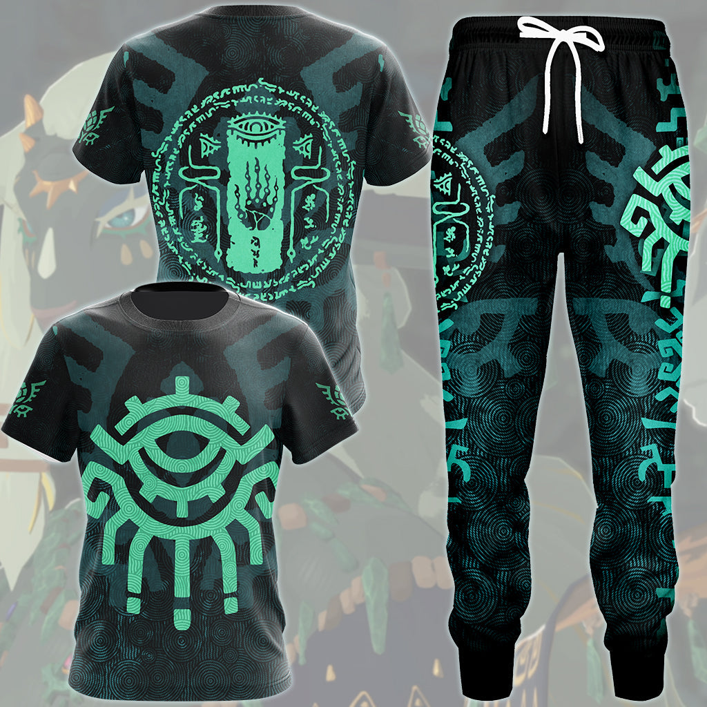 The Legend of Zelda The Zonai Video Game All Over Printed T-shirt Tank Top Zip Hoodie Pullover Hoodie Hawaiian Shirt Beach Shorts Joggers