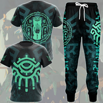 The Legend of Zelda The Zonai Video Game All Over Printed T-shirt Tank Top Zip Hoodie Pullover Hoodie Hawaiian Shirt Beach Shorts Joggers