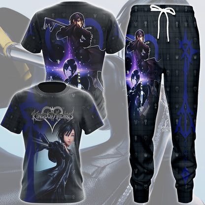 Kingdom Hearts Xion Video Game All Over Printed T-shirt Tank Top Zip Hoodie Pullover Hoodie Hawaiian Shirt Beach Shorts Joggers