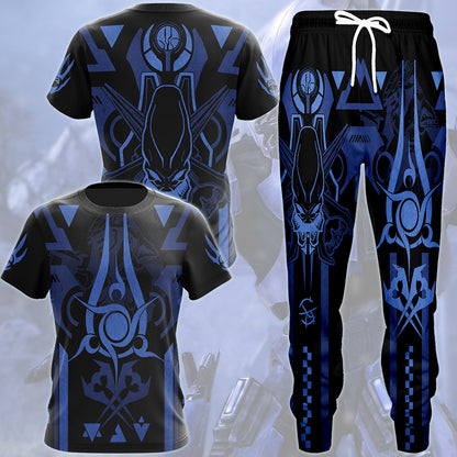 Halo Sangheili (Elite) Video Game All Over Printed T-shirt Tank Top Zip Hoodie Pullover Hoodie Hawaiian Shirt Beach Shorts Joggers