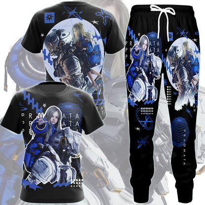 Pragmata Video Game All Over Printed T-shirt Tank Top Zip Hoodie Pullover Hoodie Hawaiian Shirt Beach Shorts Joggers