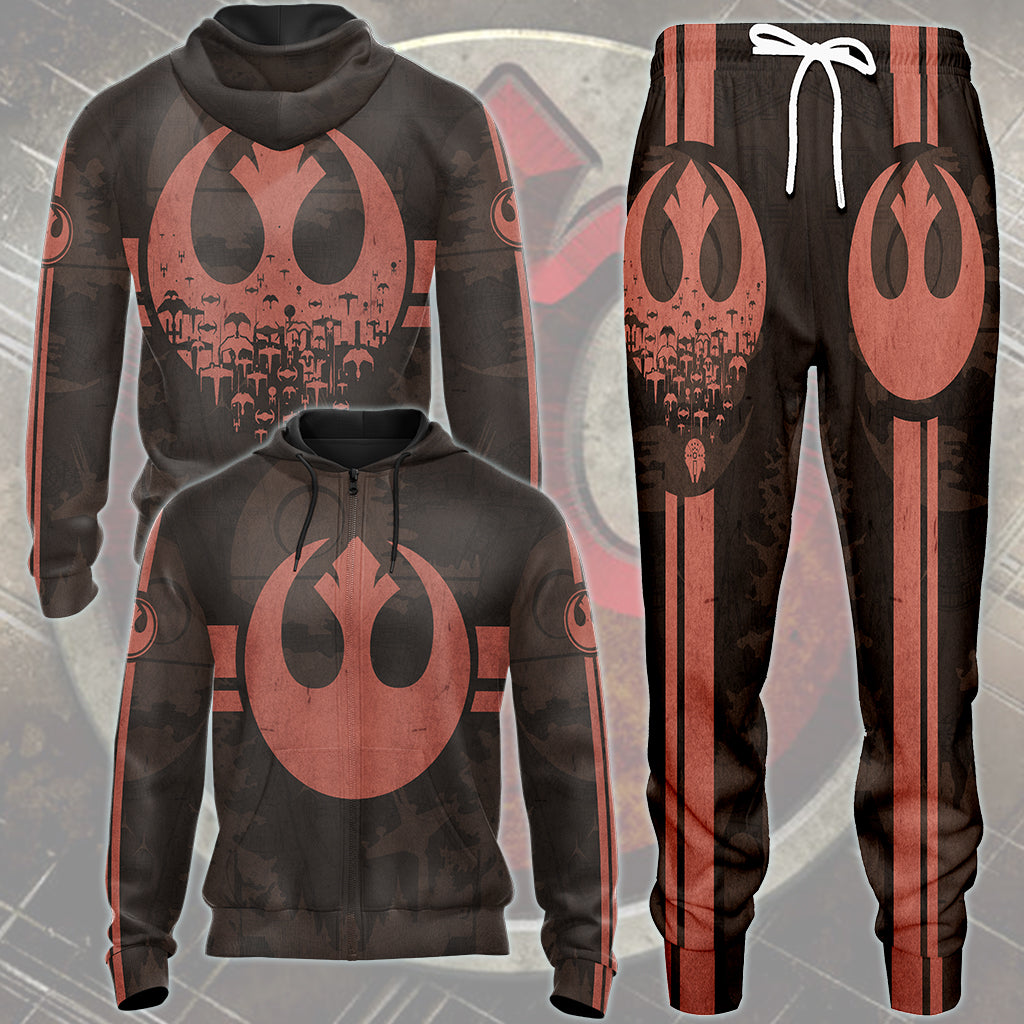 Star Wars Rebel Alliance Video Game All Over Printed T-shirt Tank Top Zip Hoodie Pullover Hoodie Hawaiian Shirt Beach Shorts Joggers