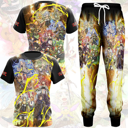 Yu-gi-oh! The Spirit Charmers Video Game All Over Printed T-shirt Tank Top Zip Hoodie Pullover Hoodie Hawaiian Shirt Beach Shorts Joggers