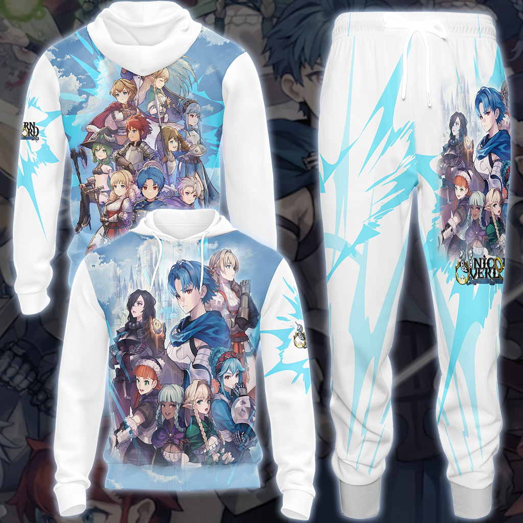 Unicorn Overlord Video Game All Over Printed T-shirt Tank Top Zip Hoodie Pullover Hoodie Hawaiian Shirt Beach Shorts Joggers   