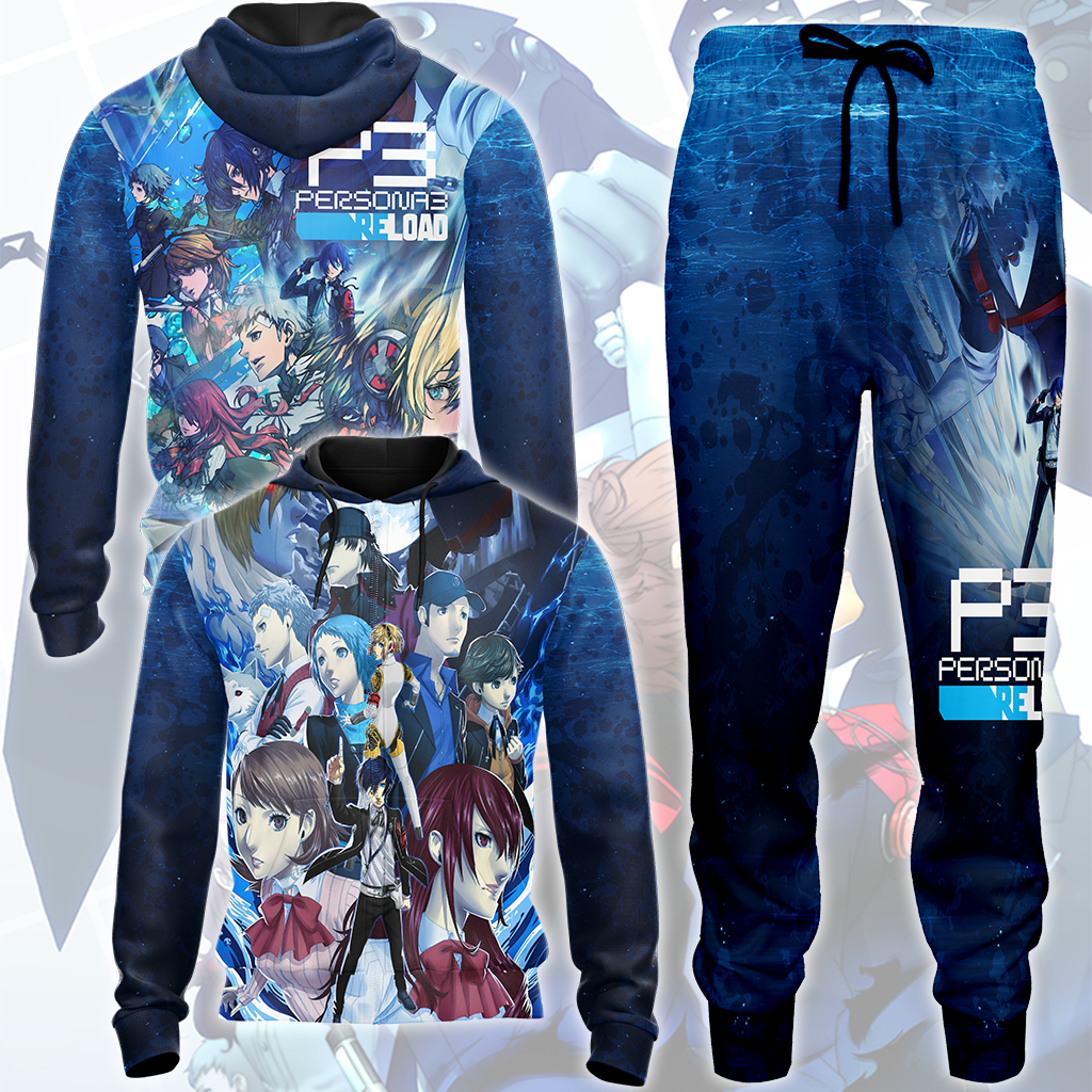 Persona 3 Reload Video Game All Over Printed T-shirt Tank Top Zip Hoodie Pullover Hoodie Hawaiian Shirt Beach Shorts Joggers   