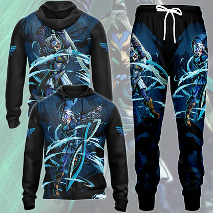 The Legend of Zelda Fierce Deity Link Video Game All Over Printed T-shirt Tank Top Zip Hoodie Pullover Hoodie Hawaiian Shirt Beach Shorts Joggers