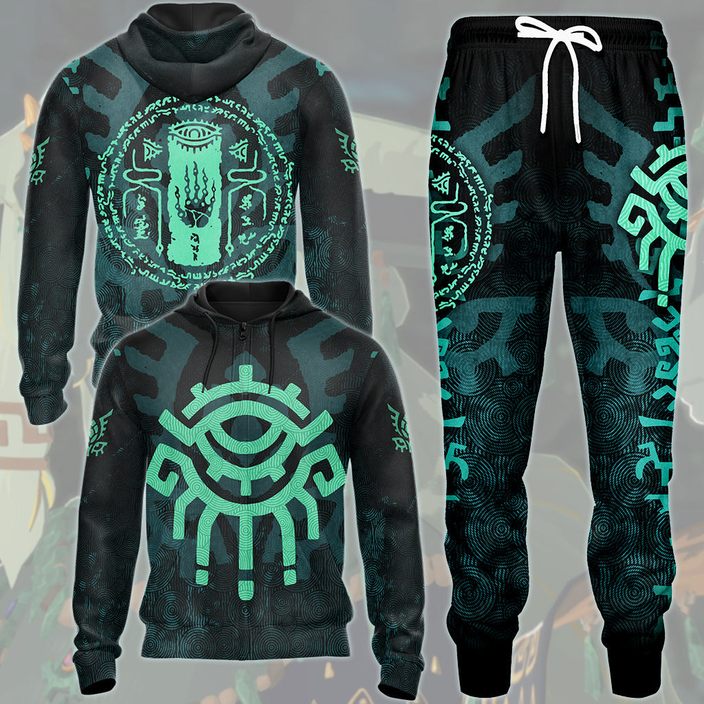 The Legend of Zelda The Zonai Video Game All Over Printed T-shirt Tank Top Zip Hoodie Pullover Hoodie Hawaiian Shirt Beach Shorts Joggers