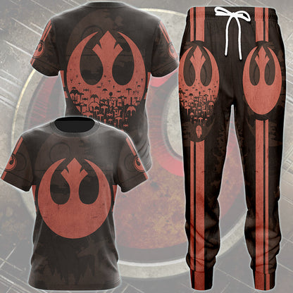 Star Wars Rebel Alliance Video Game All Over Printed T-shirt Tank Top Zip Hoodie Pullover Hoodie Hawaiian Shirt Beach Shorts Joggers