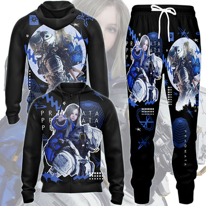 Pragmata Video Game All Over Printed T-shirt Tank Top Zip Hoodie Pullover Hoodie Hawaiian Shirt Beach Shorts Joggers