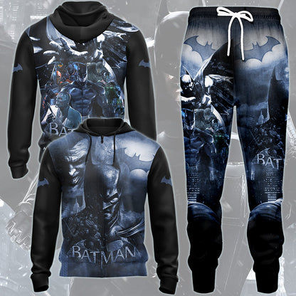 Batman: Arkham Origins Video Game All Over Printed T-shirt Tank Top Zip Hoodie Pullover Hoodie Hawaiian Shirt Beach Shorts Joggers