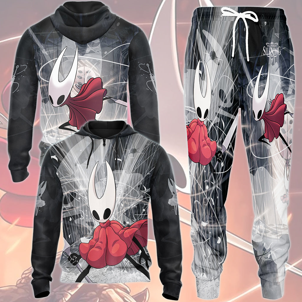 Hollow Knight: Silksong Video Game All Over Printed T-shirt Tank Top Zip Hoodie Pullover Hoodie Hawaiian Shirt Beach Shorts Joggers