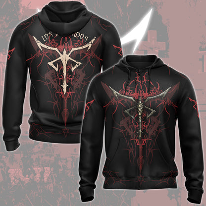 Resident Evil Los Iluminados Video Game All Over Printed T-shirt Tank Top Zip Hoodie Pullover Hoodie Hawaiian Shirt Beach Shorts Joggers Zip Hoodie