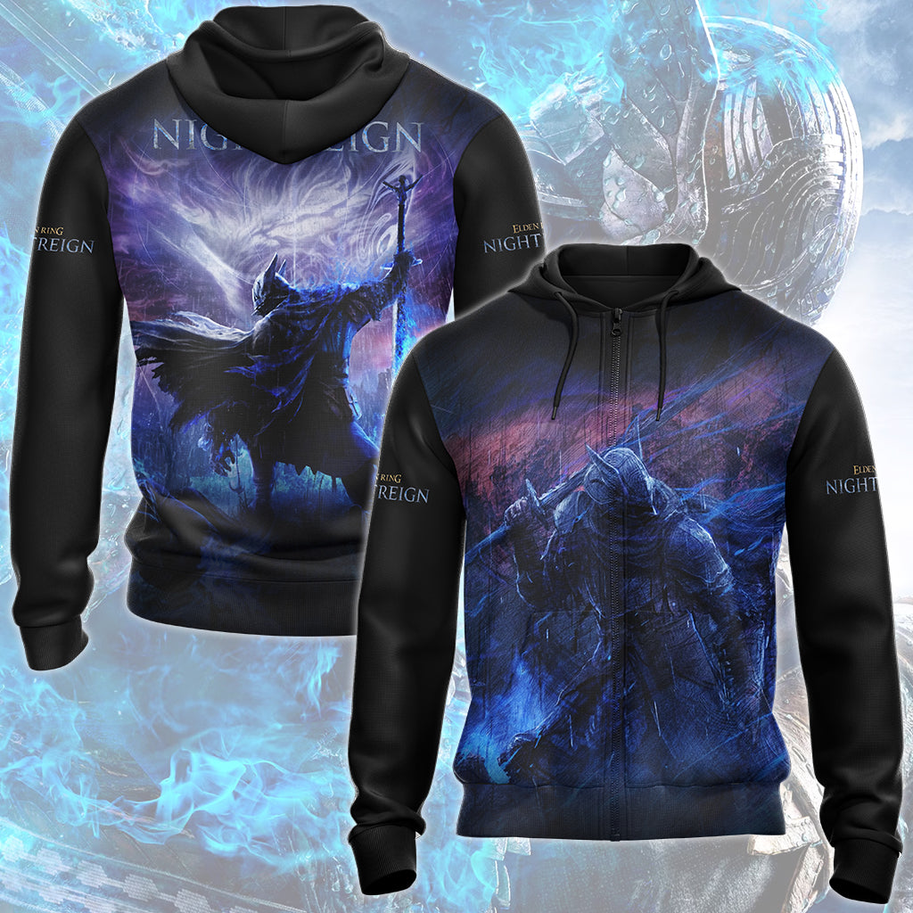 Elden Ring Nightreign Video Game All Over Printed T-shirt Tank Top Zip Hoodie Pullover Hoodie Hawaiian Shirt Beach Shorts Joggers Zip Hoodie S
