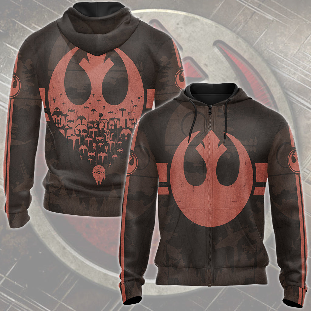 Star Wars Rebel Alliance Video Game All Over Printed T-shirt Tank Top Zip Hoodie Pullover Hoodie Hawaiian Shirt Beach Shorts Joggers Zip Hoodie
