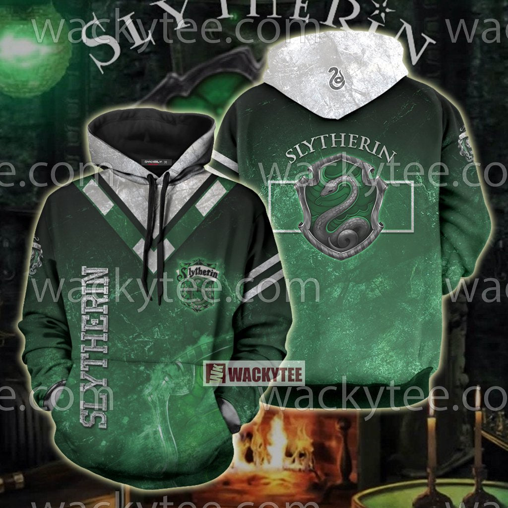 Slytherin The Results Validate The Deep 3D T-shirt Hoodie S 