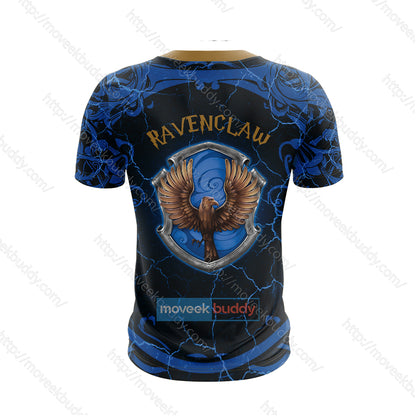 Hogwarts Wise Like A Ravenclaw Harry Potter New Unisex 3D T-shirt   