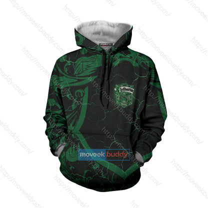 Hogwarts Cunning Like A Slytherin Harry Potter New Unisex 3D T-shirt   