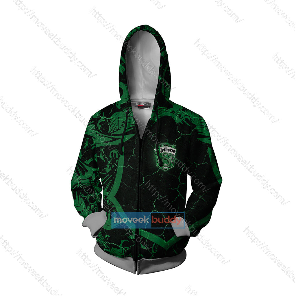 Hogwarts Cunning Like A Slytherin Harry Potter New Unisex 3D T-shirt   