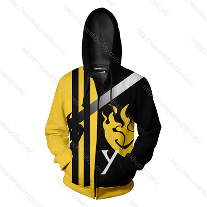RWBY Yang Xiao Long Zip Up Hoodie   