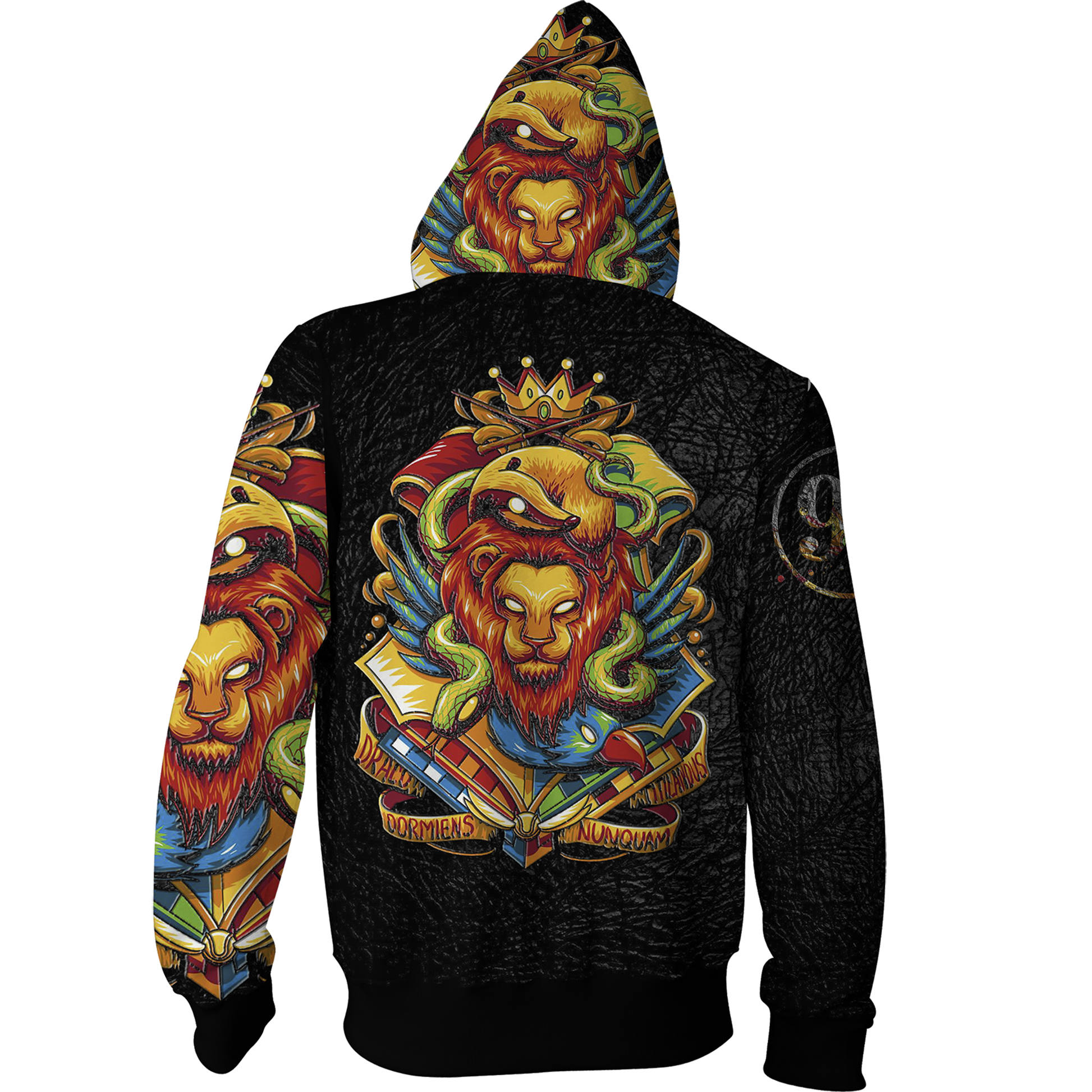 Hogwarts Harry Potter Zip Up Hoodie   