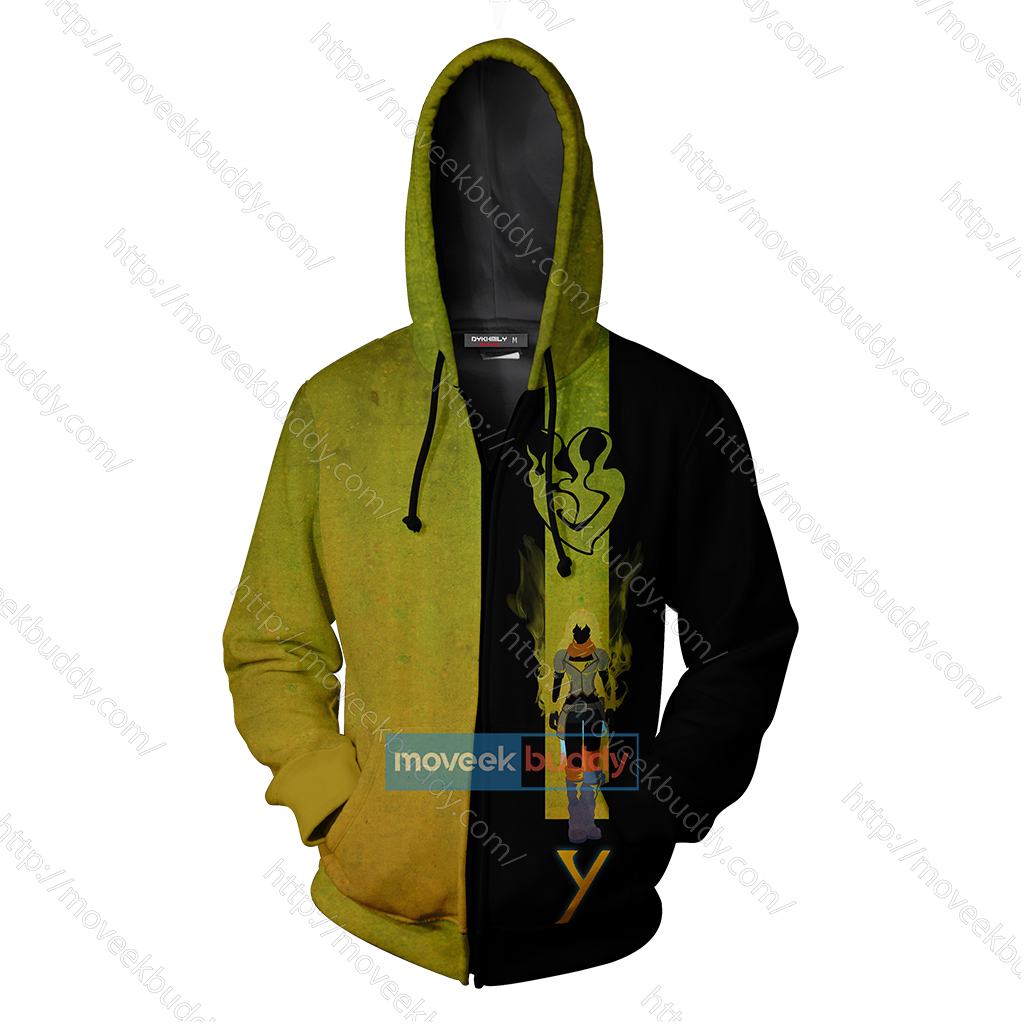 RWBY Yang Zip Up Hoodie   