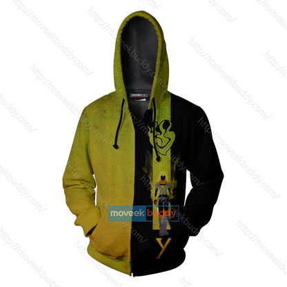 RWBY Yang Zip Up Hoodie   