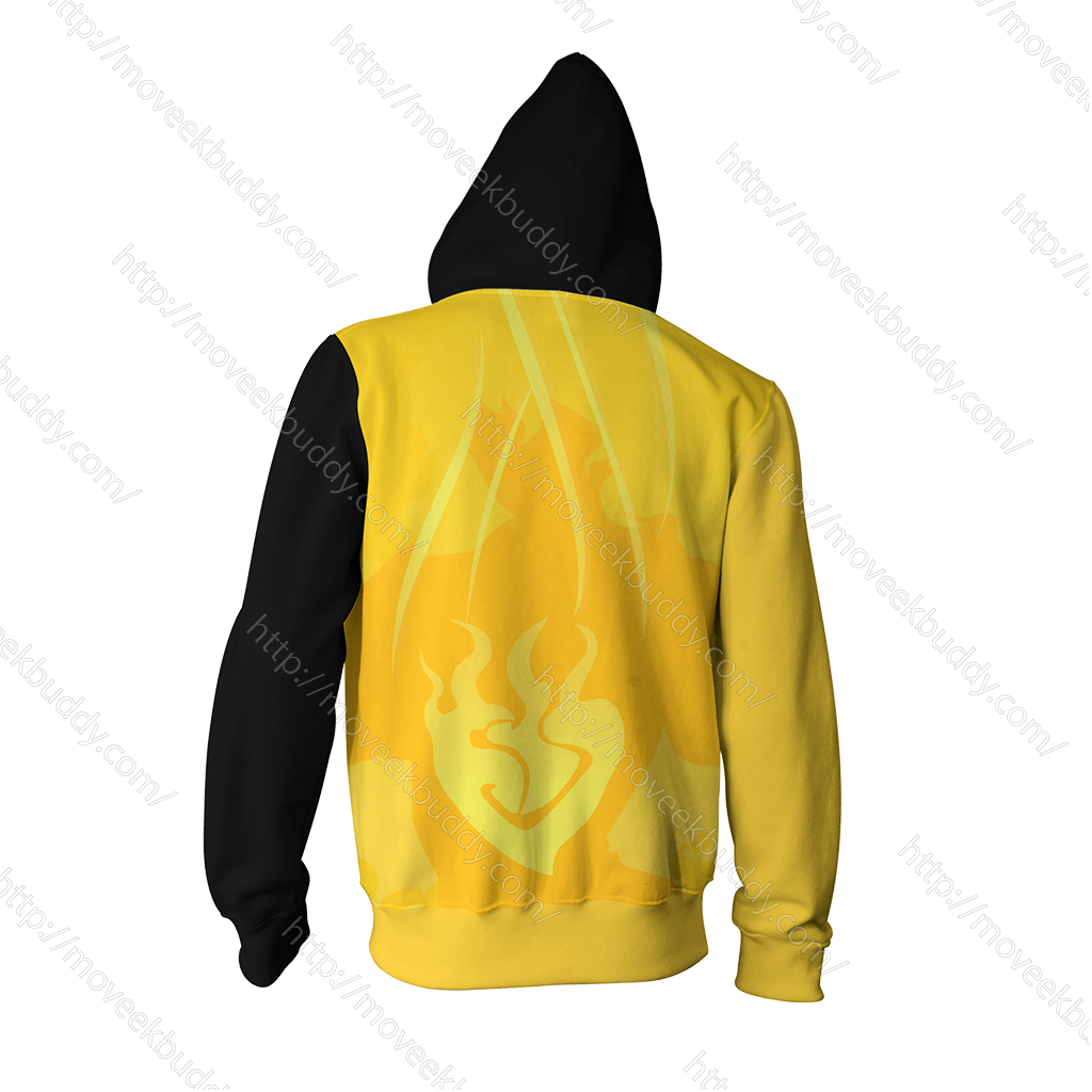 RWBY Yang Xiao Long Zip Up Hoodie   
