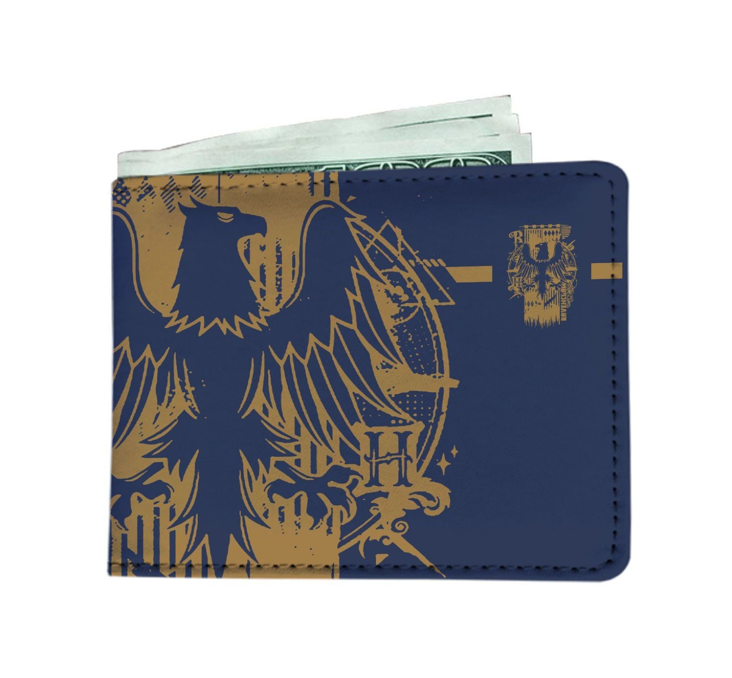 Harry Potter Hogwarts Ravenclaw House Mens Wallet   