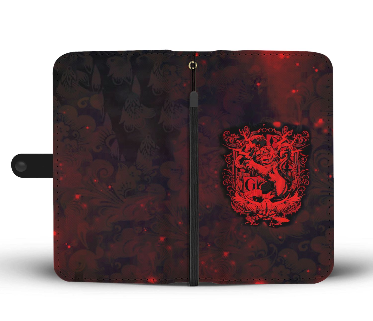 The Gryffindor Lion Harry Potter Version Galaxy 3D Wallet Case   