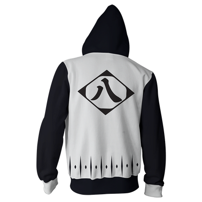 Bleach Lisa Yadomaru 8th Division Cosplay Zip Up Hoodie Jacket   